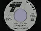 Funk 45 PIECES OF PEACE Pass It On on Twinight NM wlp