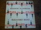 RUGGIERO RICCI PAGANINI 24 CAPRICES LP DECCA SXL 2194 VIOLIN RARITY   ??