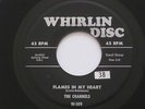 CHANNELS Flames In My Heart My Lovin Baby Whirlin Disc Doo Wop 45 HEAR