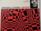 JAZZ-SAM RIVERS- DIMENSIONS AND EXTENSIONS -BLUE NOTE BST 84261- 1986-STEREO