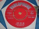 THE BEATLES - LOVE ME DO & PLEASE PLEASE ME ORIGINAL RED LABELS - VERY GOOD-