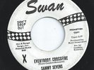 SAMMY SEVENS northern soul EVERYBODY CROSSFIRE dancer 45 HEAR