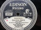 Dave Kaplan & His Orchestra - EDISON ELECTRIC 52234 - Golden Gate