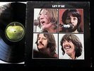BEATLES Let It Be LP UK  Stereo PCS 7096 -4/-5 EXPORT Dark Green Apple EX+