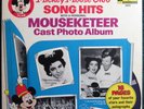 MICKEY MOUSE CLUB  1975LP SONG HITS MOUSEKETEER CAST  14 PAGE PHOTO ALBUM