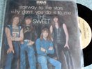 SWEET SINGLE STAIRWAY TO THE STARS ITALIAN EX GLAM - 1970's