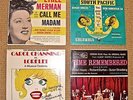 RARE AUTOGRAPHED DIVA'S OF BROADWAY ON VINYL: Merman, Martin, Channing, Hayes