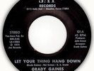 Funky Soul Record by Grady Gaines on Jay Records Out of Houston, Texas