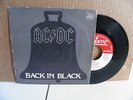 SINGLE-AC/DC-BACK IN BLACK-1962-SPAIN-EX ESTADO-