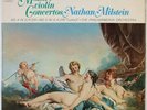 COLUMBIA ED.1 SAX 5254 UK NATHAN MILSTEIN BACH MOZART VIOLIN CONCERTOS NM