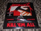 Metallica  Kill Em All  Red vinyl 45rpm 180g  2Lp  Sealed
