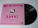 Big Joe Williams - Live 1974 - 33 RPM 12