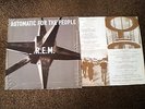 R.E.M- AUTOMATIC FOR THE PEOPLE - LP -1st GERMAN PRESS –EX+-1992 –INNER- ROCK