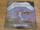 Metallica - Ride The Lightning 1984 UK LP VERTIGO