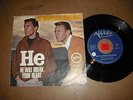 RIGHTEOUS BROTHERS - HE - HE WILL BREAK YOUR HEART - 45 PS- LISTEN -SOUL POPCORN