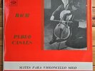 Pablo Casals - J.S.Bach: Cello Suites Complete - Rare Argentina EMI Angel 3 LP