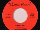 THEE MIDNITERS: That's All / To Be With You 45 (re) Soul