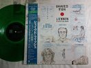 JOHN LENNON SHAVED FISH BEATLES JAPAN 1982 LIMITED GREEN COLOR VINYL W/OBI