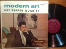 ART PEPPER Quartet Modern Art SCORE SLP-4030 1957 MONO DG ORIG Russ Freeman RARE