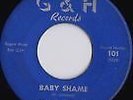RARE Rockabilly 45 Clyde Stacy Baby Shame  You Want Love ON G&H