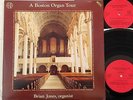 BRIAN JONES - Boston Organ Tour 2X LP Set RARE ON VINYL - 4 Boston Church Organs