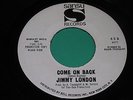Jimmy London: Come On Back / Untrue 45 - Sansu - Soul