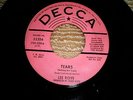 Lee Roye ?– Tears (Nothing But Tears) / Who Am I Decca Promo 45 Northern Soul