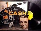 JOHNNY CASH: With His Hot and Blue Guitar ORIG. 1957 MONO SUN LP 1220 VG Vinyl