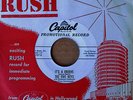 FIVE KEYS - FOUR WALLS b/w IT'S A GROOVE - CAPITOL 45 - WHITE LABEL PROMO