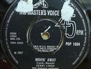 KENNY LYNCH - MOVIN AWAY  ORIGINAL  UK  HMV  45  CLIP