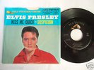 ELVIS PRESLEY KISS ME QUICK / SUSPICION  STONE MINT 45 & PICTURE SLEEVE
