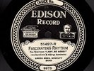 GREEN BROS. NOVELTY BAND. Fascinating Rhythm/ Oh, Lady Be Good. Edison 51497 M-