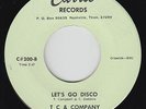 Funk Disco/Sweet Soul 45 - TC & Company - Let's Go Disco - Carrie - VG+ mp3