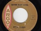 Northern Soul R&B 45 - Etta James - Seven Day Fool - Argo - mp3