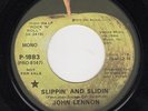 BEATLES 45 JOHN LENNON SLIPPIN AND SLIDIN LOS ANGELES PROMO APPLE P-1883