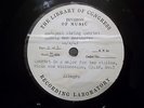 78 RPM 12 Set Budapest String Quartet Acetates 1943 Library Congress Beethoven