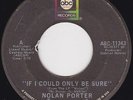Northern Soul - Nolan Porter - If I could only be sure - original US ABC label