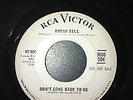 BOBBY BELL DONT COME BACK TO ME RCA  DEMO
