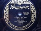 JAZZ GUITARIST EDDIE LANG 1931 SOLOS ON BRUNSWICK 1282 EE+