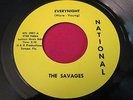 PRIVATE ROCK 45 - THE SAVAGES - EVERYNIGHT / SO MUCH IN LOVE - NATIONAL TAMPA FL
