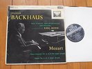 MOZART / W.BACKHAUS piano / K.BOHM cond.LP UK DECCA STEREO SXL 2214 Ed.1