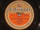 78 RPM -- Harum Scarums / George Ramsey & Laura Rucker, Crown 3224, E-  Blues