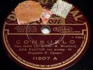 Tango ADA FALCON / CANARO  Consuelo / Chistado M- 1931 Disco Nacional 78 rpm