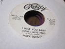 34C M- Motown Gordy Marv Johnson I miss u baby