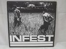 Infest - Slave Marbled Gray Vinyl LP Record Draw Blank DB04 1997 Hardcore Punk