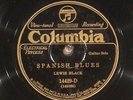 78 RPM -- Lewis Black, Columbia 14429, EE+  Blues