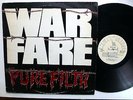WARFARE Pure Filth LP Neat Records TRASH Metal NEAR-MINT Vinyl VENOM Guesting