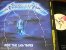 METALLICA - Ride The Lightning, LP 12