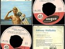 EP 45T JOHNNY HALLYDAY CHANTE LES FILLES : 
