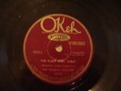 Fiddlin John Carson Run Along Home Sandy Old Time Fiddle  78 RPM